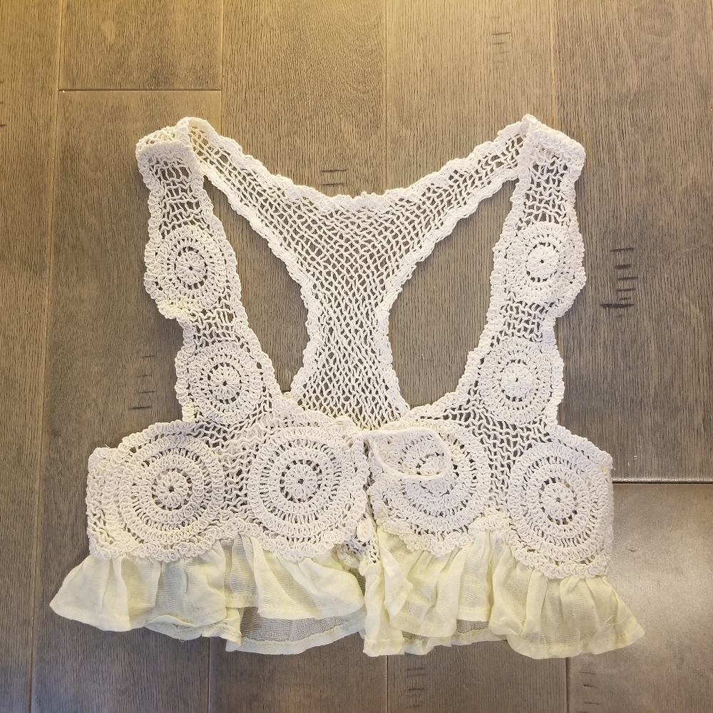 Vintage Crochet Crop